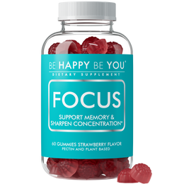 Focus & Memory Gummies - Nootropic Blend with Phosphatidylserine & NAD+