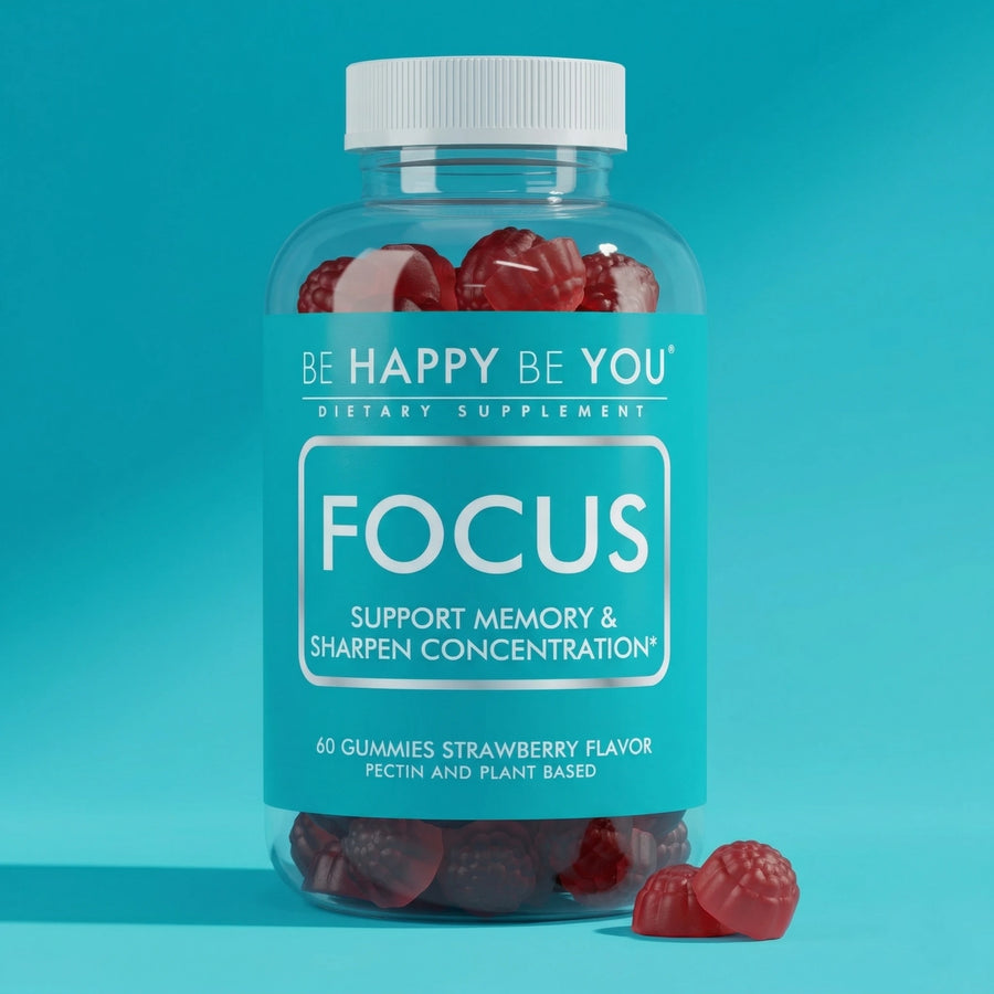 Focus & Memory Gummies - Nootropic Blend with Phosphatidylserine & NAD+