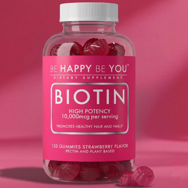 Be Happy Be You Biotin 10,000 mcg gummies
