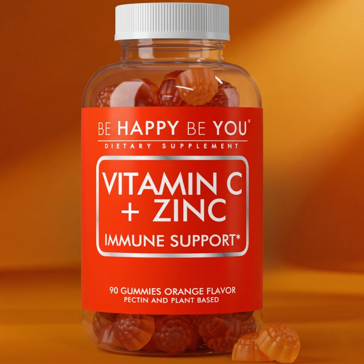 Be Happy Be You Vitamin C and Zinc gummies