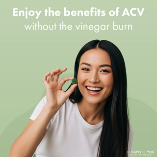 Apple Cider Vinegar Gummies with B12 - Digestive & Metabolism Support