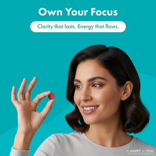 Focus & Memory Gummies - Nootropic Blend with Phosphatidylserine & NAD+