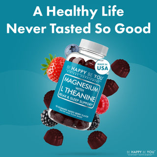 Magnesium & L-Theanine Gummies - Daily Relaxation