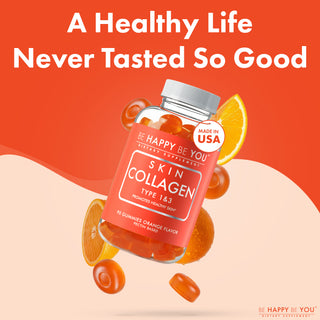 Collagen Type 1 & 3 Gummies - Skin, Hair & Joint Support