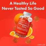 Vitamin C + Zinc Gummies - Daily Immune Defense
