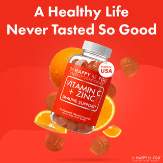 Vitamin C + Zinc Gummies - Daily Immune Defense
