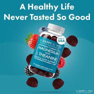 Magnesium & L-Theanine Gummies - Daily Relaxation