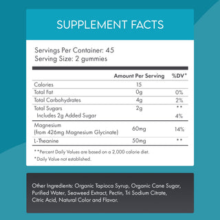 Magnesium & L-Theanine Gummies - Daily Relaxation