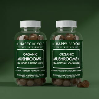Lions Mane & Sea Moss Gummies - Organic Brain Health & Immune Support