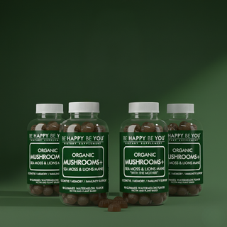 Lions Mane & Sea Moss Gummies - Organic Brain Health & Immune Support