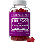 Beetroot Nitric Oxide Gummies - Organic Pre-Workout Endurance Formula