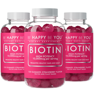 Biotin Gummy Vitamin - 3 Bottles