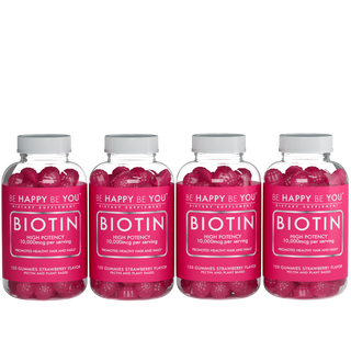 Biotin Gummy Vitamin - 4 Bottles