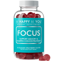 Focus & Memory Gummies - Nootropic Blend with Phosphatidylserine & NAD+