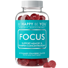 Focus & Memory Gummies with Phosphatidylserine, Alpha-GPC & NAD+