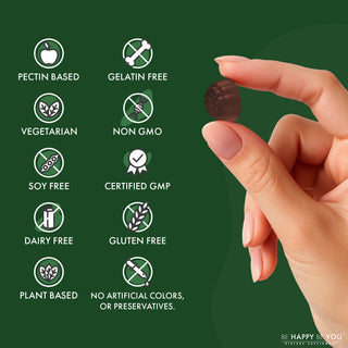 Lions Mane & Sea Moss Gummies - Organic Brain Health & Immune Support