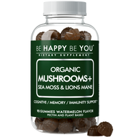 Lions Mane & Sea Moss Gummies - Organic Brain Health & Immune Support