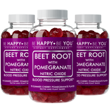 Beetroot Nitric Oxide Gummies - Organic Pre-Workout Endurance Formula