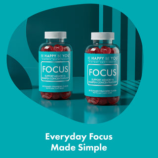 Focus & Memory Gummies - Nootropic Blend with Phosphatidylserine & NAD+