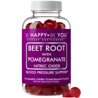 Beetroot Nitric Oxide Gummies - Organic Pre-Workout Endurance Formula