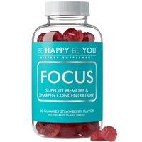 Focus & Memory Gummies with Phosphatidylserine, Alpha-GPC & NAD+