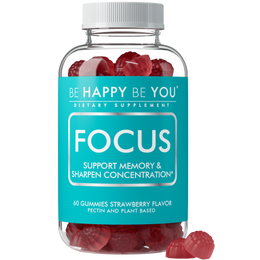 Focus & Memory Gummies with Phosphatidylserine, Alpha-GPC & NAD+