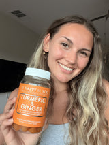 Turmeric & Ginger Gummies - Daily Wellness with Curcumin