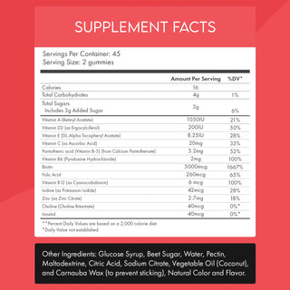 Hair, Skin & Nails Gummies
