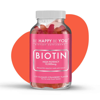 10,000 MCG Biotin Gummy Vitamin - 120 gummies