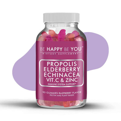 Propolis, Elderberry, Echinacea & Vit-C & Zinc Gummy Vitamin