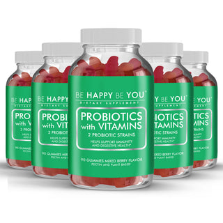 Probiotic Gummies with Vitamins - Gut Health & Digestive Support